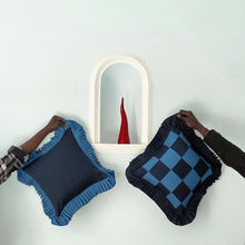 Load image into Gallery viewer, Navy Blue & River Blue Ruffle