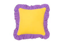 Load image into Gallery viewer, Sandy Yellow with Lilac Ruffle
