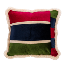 Load image into Gallery viewer, Gambia Independence Day Exclusive: Velvet Flag Patchwork with Cream Fringe
