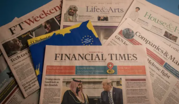 The Financial Times House & Home mention by Luke Edward Hall