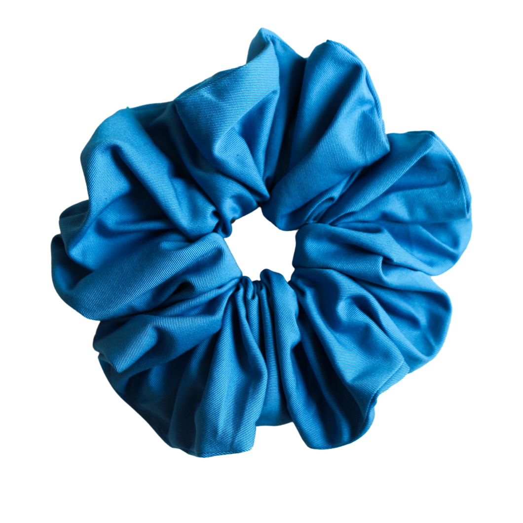 River Blue Scrunchie