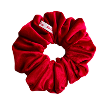 Load image into Gallery viewer, Red Velvet Scrunchie
