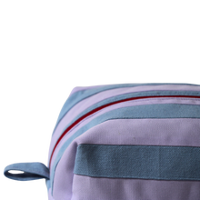 Load image into Gallery viewer, Beach Blue and Lilac Stripes Pochette

