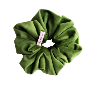 Light Green Velvet Scrunchie