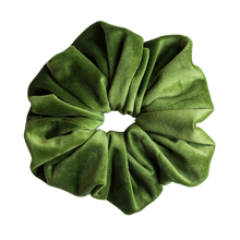 Load image into Gallery viewer, Light Green Velvet Scrunchie
