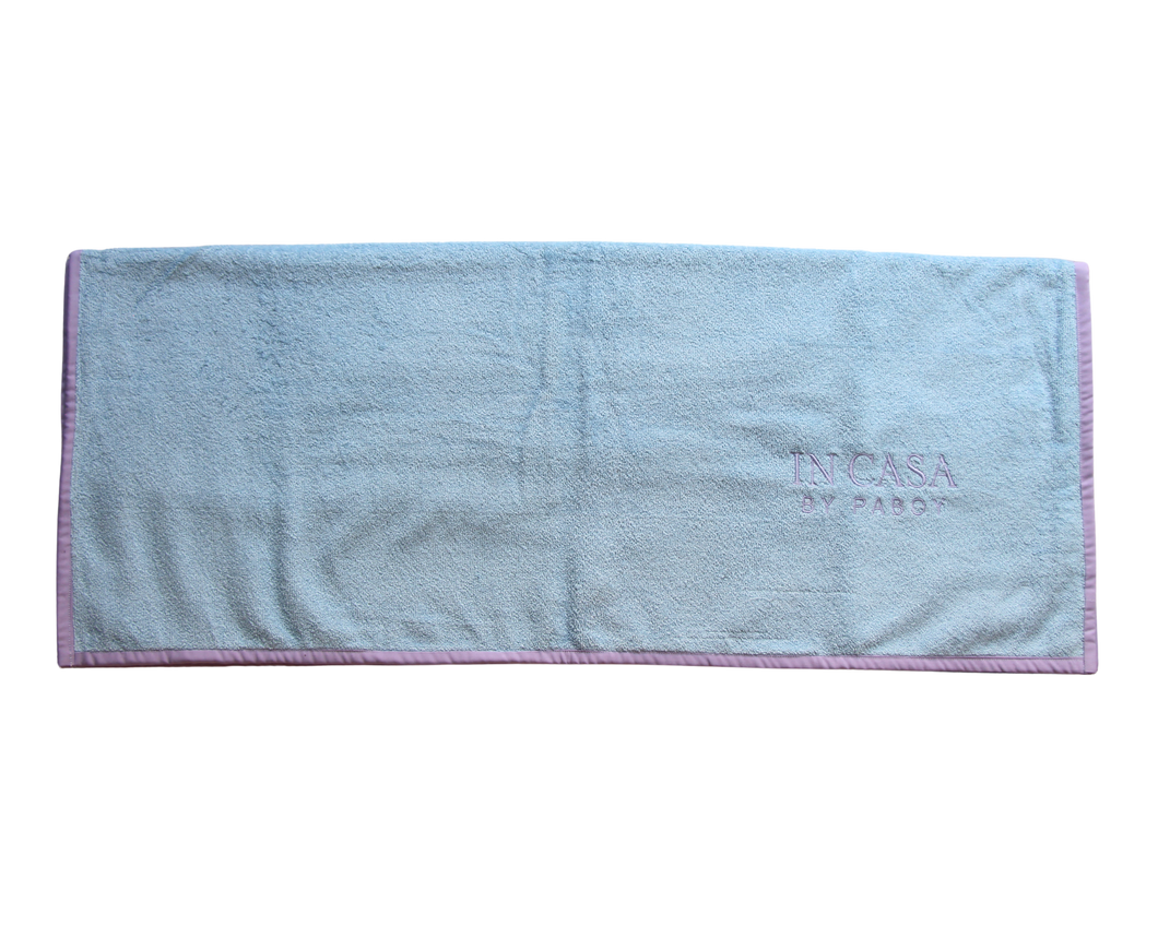 Beach Blue and Lilac Beach Towel