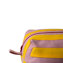 Load image into Gallery viewer, Yellow and Rose Pink Stripes Pochette
