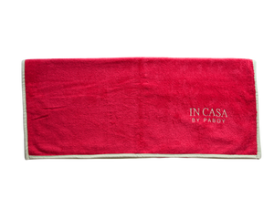 Raspberry and Mint Green Beach Towel