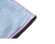 Load image into Gallery viewer, Beach Blue and Lilac Beach Towel
