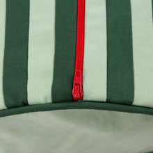 Load image into Gallery viewer, Mango Tree Green and Light Green Striped Bolster
