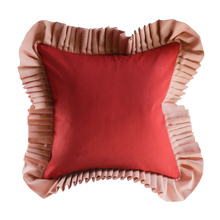 Load image into Gallery viewer, Wine Red &amp; Rose Pink Ruffle
