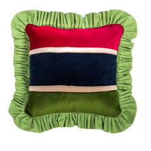 Load image into Gallery viewer, Gambia Independence Exclusive: Velvet Flag Patchwork and Green Ruffle
