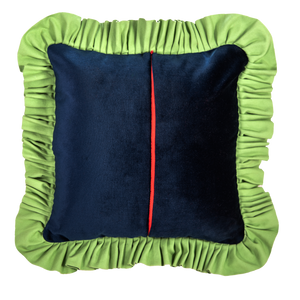 Gambia Independence Exclusive: Velvet Flag Patchwork and Green Ruffle