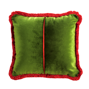 Gambia Independence Day Exclusive: Special Velvet Flag Patchwork with Red Fringe