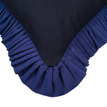 Load image into Gallery viewer, Navy Blue &amp; River Blue Ruffle
